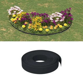 Bordatura Da Giardino Nera 10 M 10 Cm İn Polietilene /
