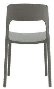 Set di sedie SOUTH BEACH in polipropilene grigio