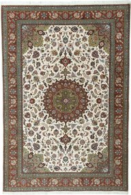Tabriz Tappeto 210 x 300 Beige (Iran) Annodato A Mano