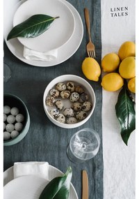 Tovaglia di lino 140x140 cm Blue Fog - Linen Tales