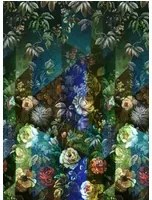 Designers Guild Carta da parati panoramica Minakari - Cobalt