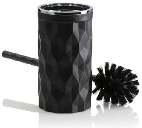 Set da bagno REINA 5 pz nero/cromo