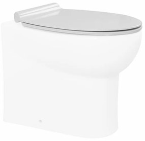 Sedile copri wc Iceberg Bellezza con chiusura rallentata e sgancio rapido