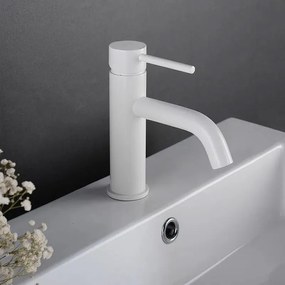 Rubinetto da lavabo Rea Lungo White Low