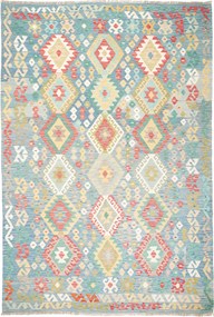 Kilim Tappeto 210 x 310 (Afghanistan) Tessuto A Mano