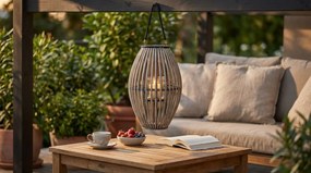 VIOLETTE - lanterna in vimini