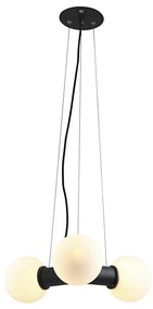 Azzardo AZ3171 - Lampadario a sospensione con filo POPE 3xE27/40W/230V