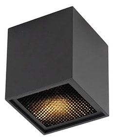 Faretto di design nero - Qubo Honey