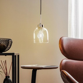 Luminex Lampada a sospensione Fill, trasparente/cromato, a 1 luce