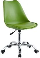 Sedia per ufficio design moderno verde - May