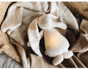 Moonie - Compagno di coccole con melodia e luce coniglietto 2.0 organic sabbia