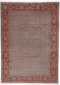 Moud Tappeto 340x240 Rosa (Iran) Annodato A Mano