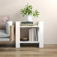 Libreria/Divisorio Bianco 60x35x57 cm in Legno Massello di Pino cod mxl 20668