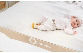 Lionelo - Barriera di sicurezza per letti EVA beige