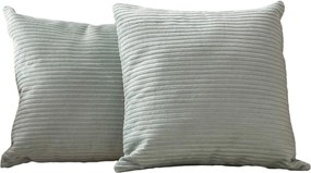 Federe decorative in set in velluto a coste 2 pz 43x43 cm – Mioli Decor