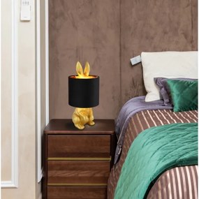 Globo 21633G - Lampada da tavolo RABBIT 1xE27/25W/230V