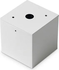 Ideal Lux - Faretto da esterno TECHO 1xGU10/20W/230V 15x15 cm IP54 bianco