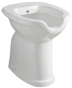 Vaso bidet combinato per anziani H 49 apertura frontale e scarico a terra