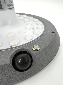 Lampione Solare da Giardino 2000 Lumen "LMS-2000" Palo Incluso