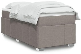 Giroletto A Molle Con Materasso Tortora 90x190 Cm İn Tessuto /