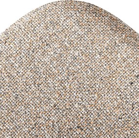 Set di sedie da pranzo beige in imbottito con braccioli 2 pz Ecto – Hübsch