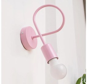 Applique OXFORD 1xE27/15W/230V rosa