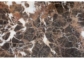 Tavolino in marmo marrone 90x90 cm Brooksville - Rowico
