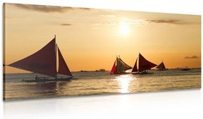 Stampa su tela – Splendido tramonto sul mare