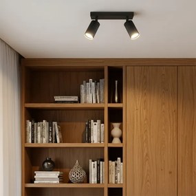 Brilagi - LED RGBW dimmerabile faretto SELE MODERN 2xGU10/6,5W/230V Wi-Fi nero