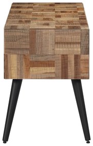 Panca 110x35x45 cm in teak massello di recupero