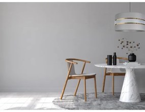 Lampadario su corda   CORAL 1xE27/60W/230V d. 40 cm grigio