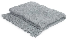 Kave Home - Coperta Corel grigio 125 x 150 cm