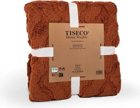 Coperta rossa/arancione in micropile 150x200 cm Rena – Tiseco Home Studio