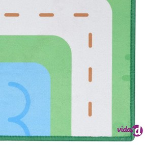 vidaXL Tappeto Stampato Multicolore 160x230 cm in Tessuto