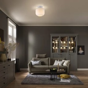 Schöner Wohnen 13574-16 - Plafoniera NAMI 1xE27/25W/230V Ø 20 cm bianca