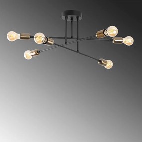 Plafoniera nera Fleur – Opviq lights