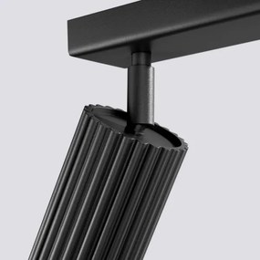 Sollux SL.1580 - Faretto KARBON 2xGU10/10W/230V nero