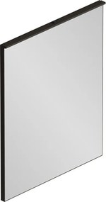 Specchio con illuminazione integrata bagno rettangolare Lumea L 60 x H 75 x P 4 cm nero