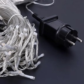 Brilagi - Catena luminosa natalizia LED da esterno 360 LED/8 funzioni 14 m IP44 bianco caldo effetto stalattite