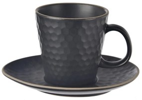 Tazzina per cappuccino nera in ceramica 250 ml Tea Time – Orion