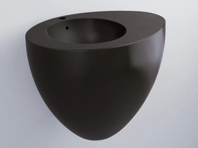 Cielo Le Giare lavabo sospeso 70x56 monoforo con troppopieno in ceramica lavagna