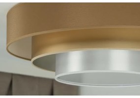 Duolla - Plafoniera LED LUNETA LED/26W/230V diametro 60 cm 4000K marrone/oro