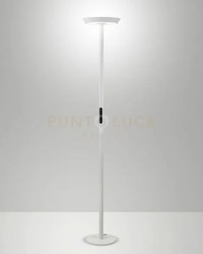 Fizz lampada da terra bianca a led cct 2700k - 3200k - 4000k- 50+10...