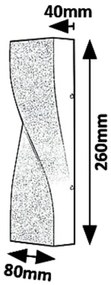 Rabalux 8154 - Applique a LED da esterno FOLLINA LED/11W/230V IP65
