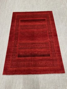 Loribaft Tappeto 170x250 Rosso (Iran) Annodato A Mano