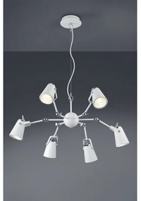 Trio - Lampadario a sospensione con filo EDWARD 6xE14/40W/230V