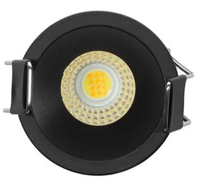 Faretto LED Incasso 5W Foro Ø35mm 3CCT - CRI92 Nero UGR11 Colore Bianco Variabile CCT