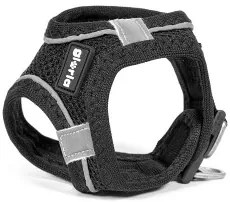 Imbracatura per Cani Gloria Air Mesh Trek Star Regolabile Nero Taglia XXXS (18-20 cm)