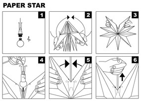 Stella splendente Solvalla Bianco, 100 cm - Markslöjd