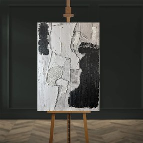 Quadro con elementi dipinti a mano 70x100 cm Touch – Styler